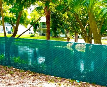 Temporary Chain Link Fence 6′ x 8′ – Panel With Privacy Screen $150 Installed! | Lowest Price Guaranteed in Fort Lauderdale!